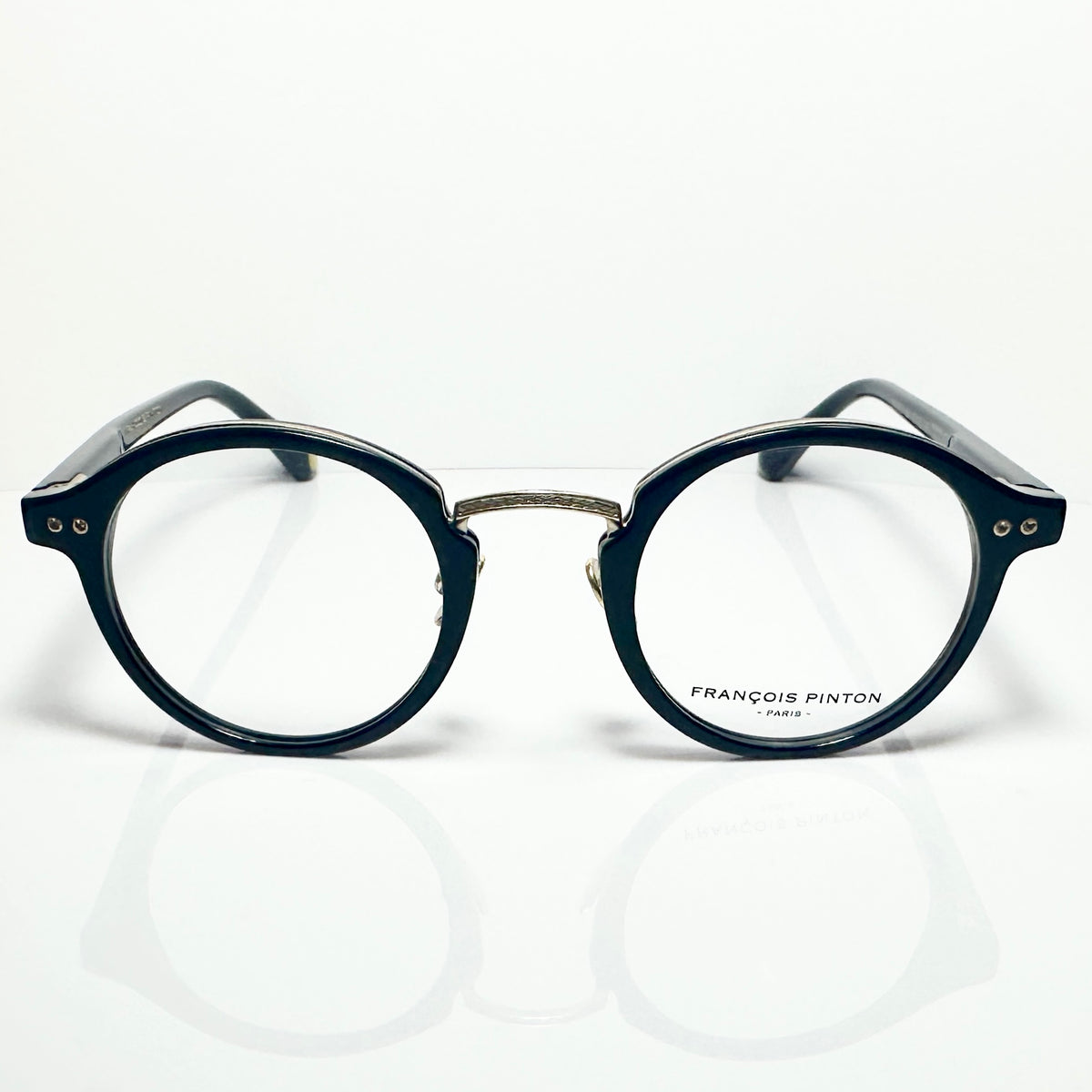 FRANCOIS PINTON BALZAC04 NE Eyeglasses Frames in Black - Authentic New