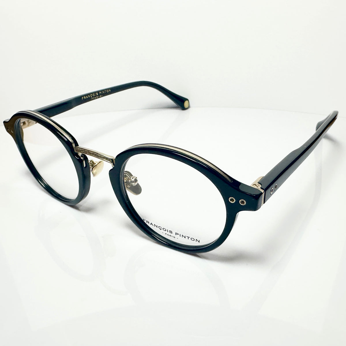 FRANCOIS PINTON BALZAC04 NE Eyeglasses Frames in Black - Authentic New