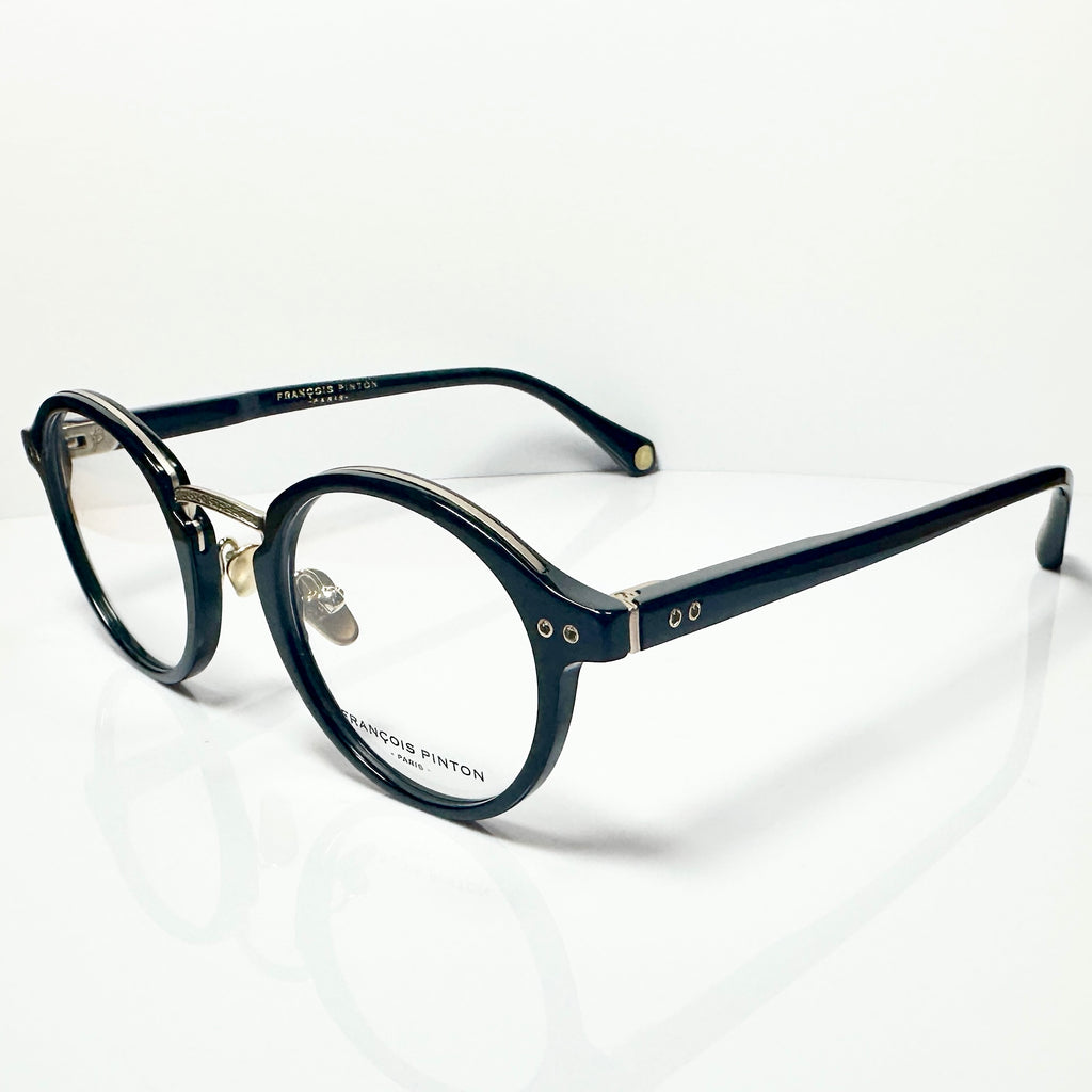 FRANCOIS PINTON BALZAC04 NE Eyeglasses Frames in Black - Authentic New