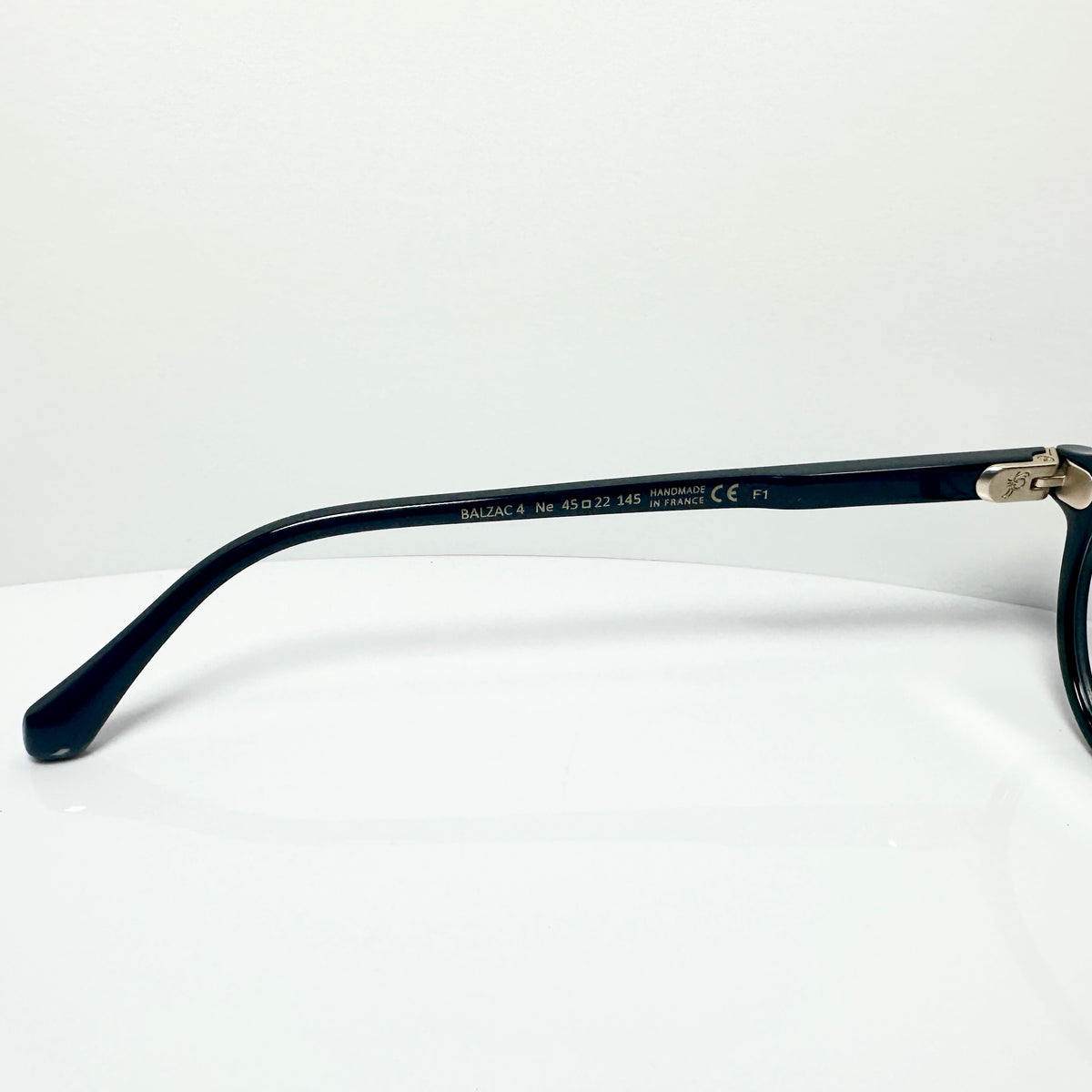 FRANCOIS PINTON BALZAC04 NE Eyeglasses Frames in Black - Authentic New