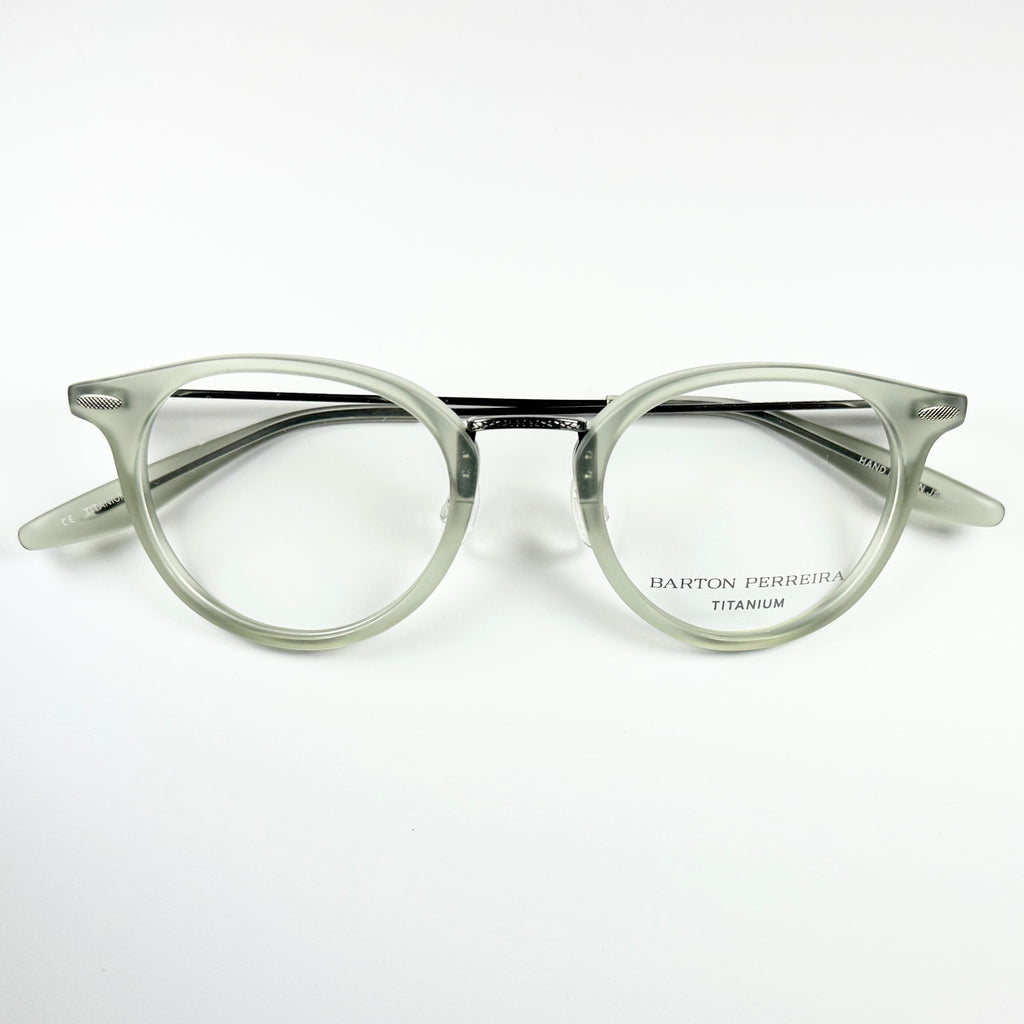 Barton Perreira CAMBRIDGE MAA/PEW Unisex Eyeglasses Frame NEW Authentic