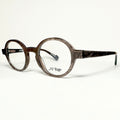 JF Rey JF1342 9272 Round Eyeglasses Frames in Brown Lace/Violet - Authentic New