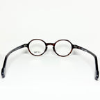 JF Rey JF1342 9272 Round Eyeglasses Frames in Brown Lace/Violet - Authentic New