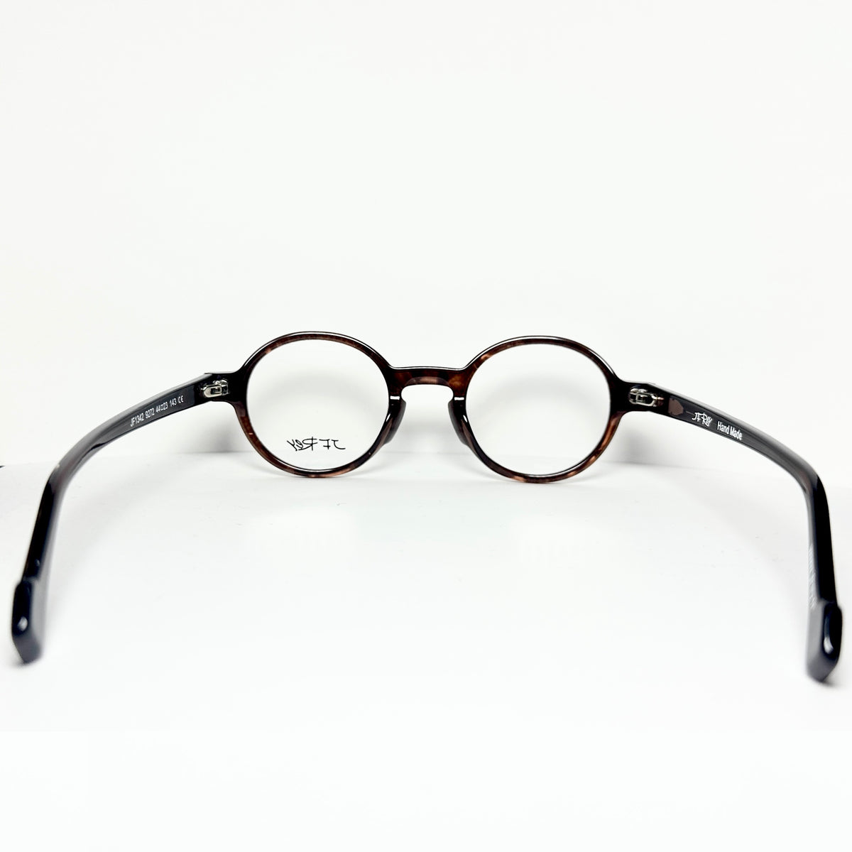 JF Rey JF1342 9272 Round Eyeglasses Frames in Brown Lace/Violet - Authentic New