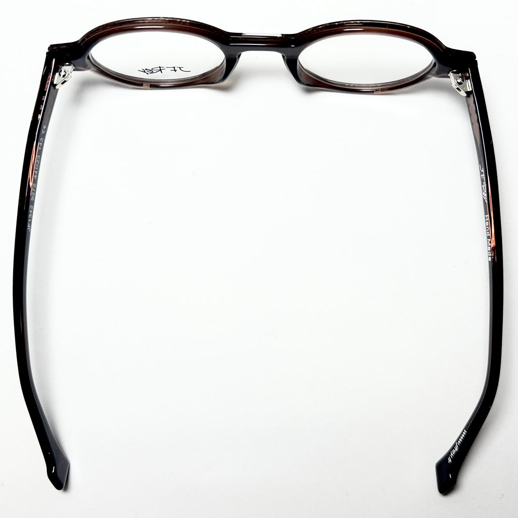 JF Rey JF1342 9272 Round Eyeglasses Frames in Brown Lace/Violet - Authentic New