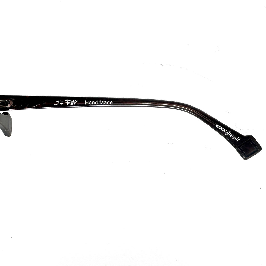 JF Rey JF1342 9272 Round Eyeglasses Frames in Brown Lace/Violet - Authentic New