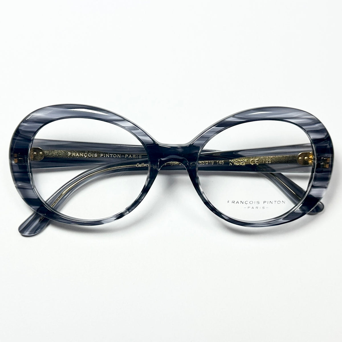 FRANCOIS PINTON SIMONE CI Eyeglasses Frames in Grey -  Authentic New
