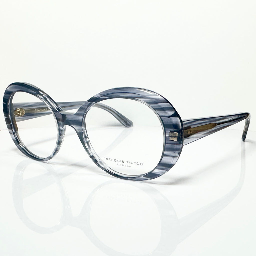 FRANCOIS PINTON SIMONE CI Eyeglasses Frames in Grey -  Authentic New