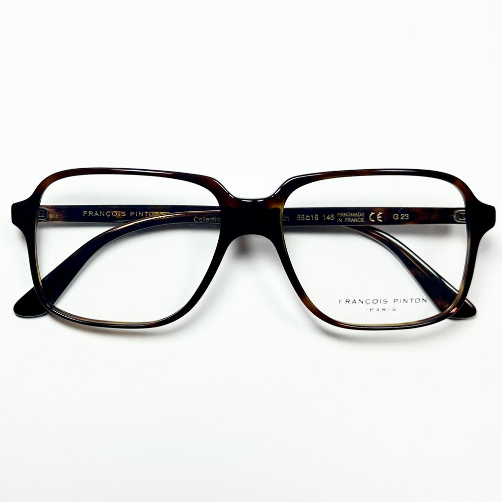 FRANCOIS PINTON JACQUES ZN Men's Eyeglasses Frames in Tortoise - Authentic New