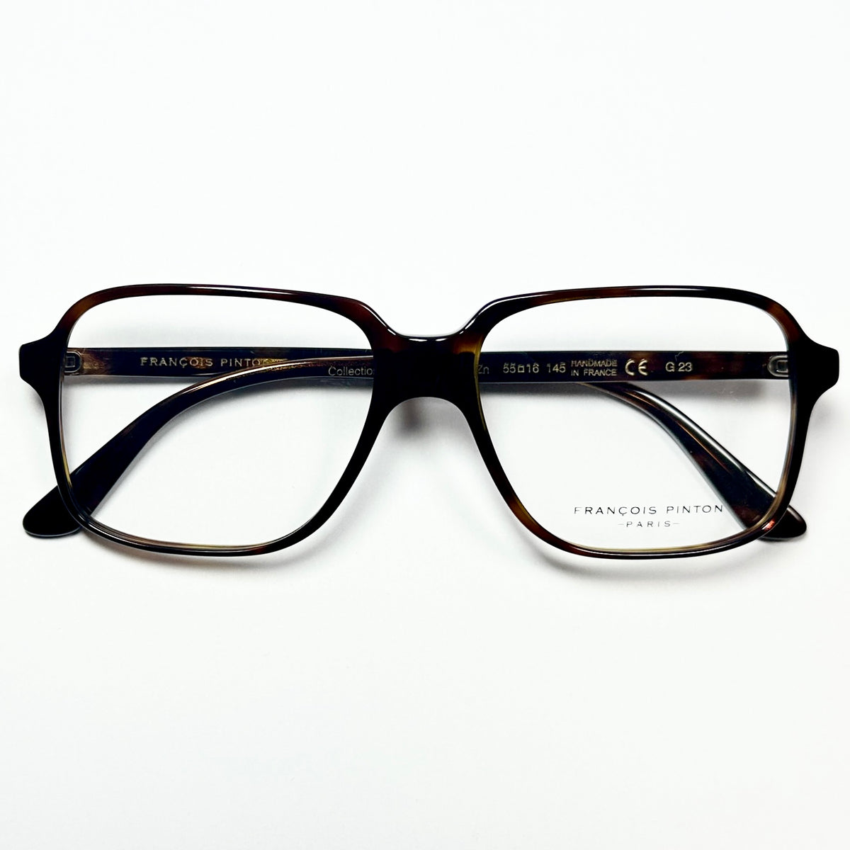 FRANCOIS PINTON JACQUES ZN Men's Eyeglasses Frames in Tortoise - Authentic New