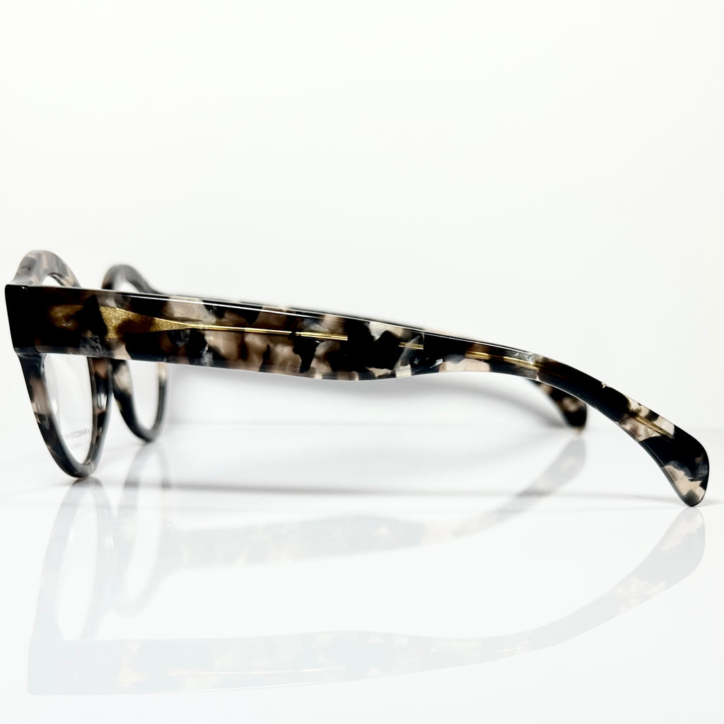 FRANCOIS PINTON NEWSTORY5 ZM Eyeglasses Frames in Black Marble -  Authentic New