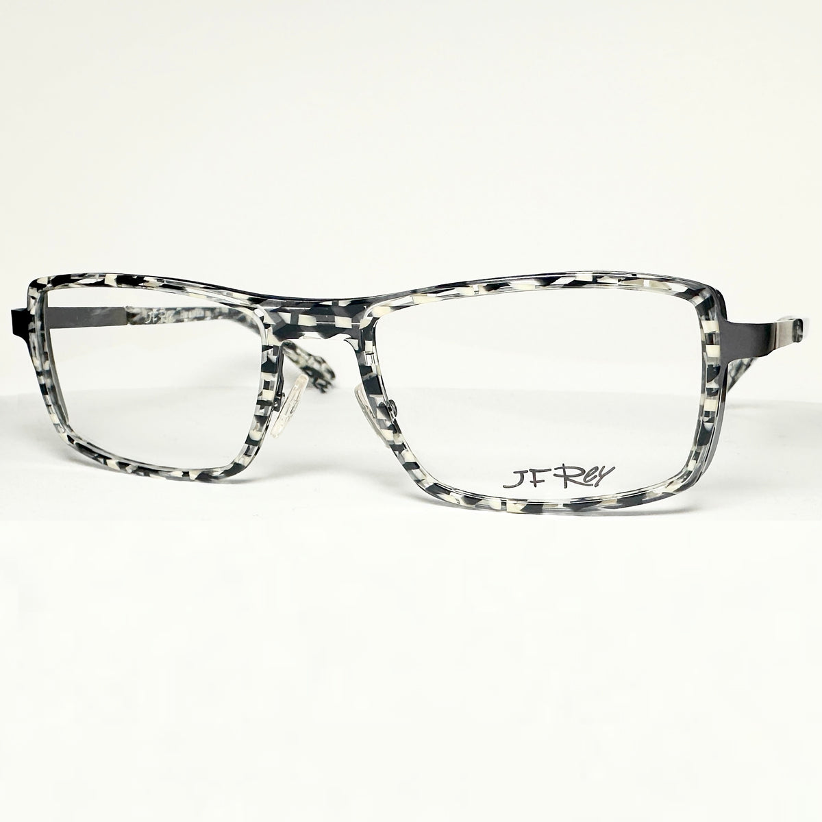 JF Rey JF2647 0503 Men's Eyeglasses Frames in Black White Demi - Authentic New