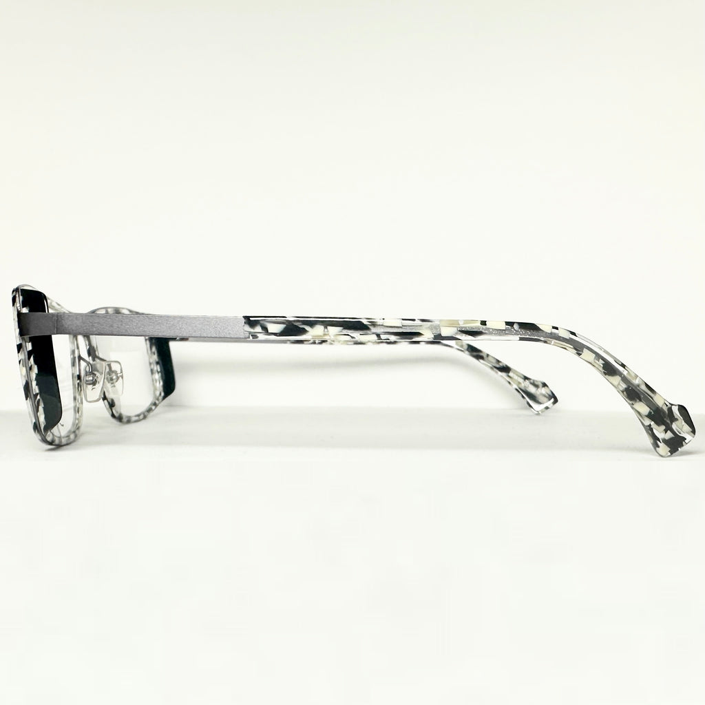 JF Rey JF2647 0503 Men's Eyeglasses Frames in Black White Demi - Authentic New
