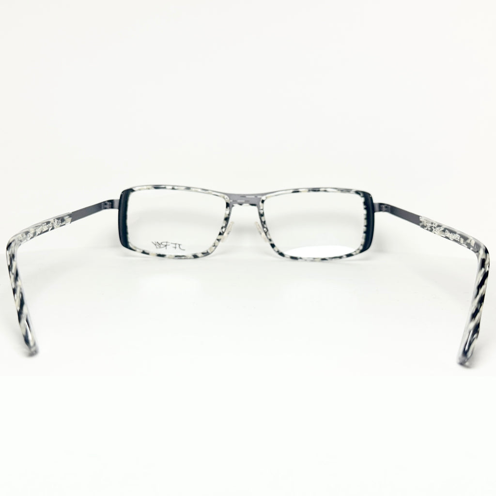 JF Rey JF2647 0503 Men's Eyeglasses Frames in Black White Demi - Authentic New