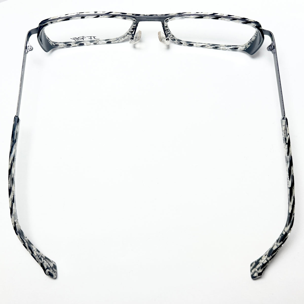 JF Rey JF2647 0503 Men's Eyeglasses Frames in Black White Demi - Authentic New