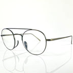 Lunor M13 Mod 02 AG Egg Shape Eyeglasses Frames in Antique Gold - Authentic New