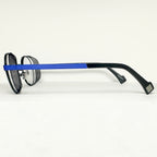 JF Rey JF2666 2300 Round Eyeglasses Frames in Blue - Authentic New