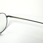 Lunor M13 Mod 02 AG Egg Shape Eyeglasses Frames in Antique Gold - Authentic New