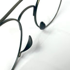 Lunor M13 Mod 02 AG Egg Shape Eyeglasses Frames in Antique Gold - Authentic New