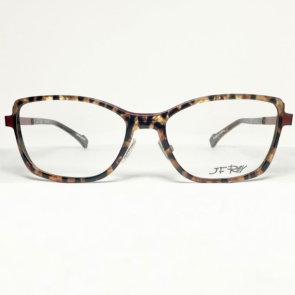 JF Rey JF2645 9335 Eyeglasses Frames in Golden Panther/Red - Authentic New