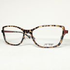 JF Rey JF2645 9335 Eyeglasses Frames in Golden Panther/Red - Authentic New
