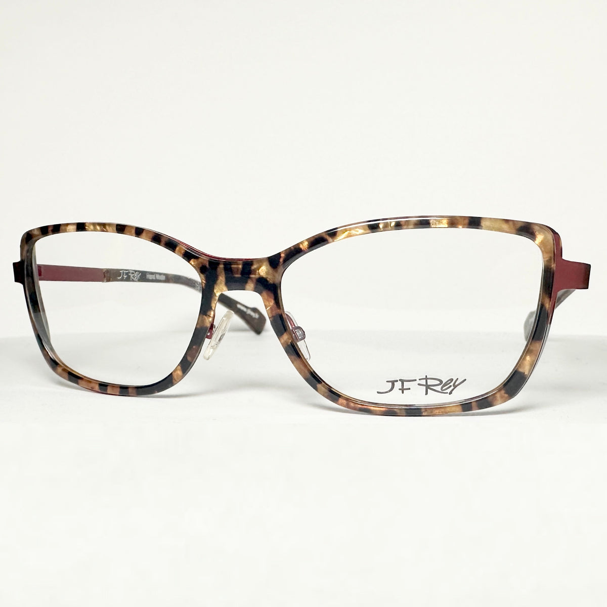 JF Rey JF2645 9335 Eyeglasses Frames in Golden Panther/Red - Authentic New