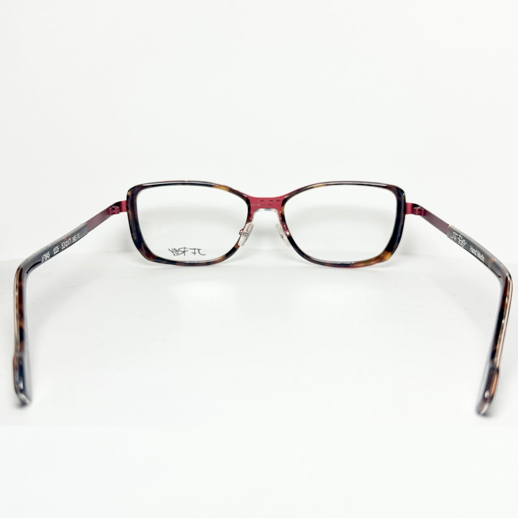 JF Rey JF2645 9335 Eyeglasses Frames in Golden Panther/Red - Authentic New
