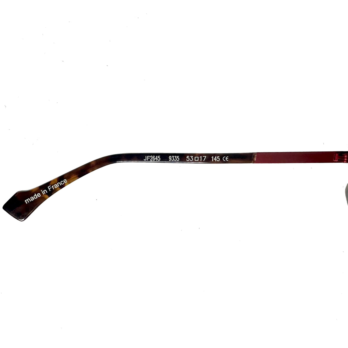 JF Rey JF2645 9335 Eyeglasses Frames in Golden Panther/Red - Authentic New