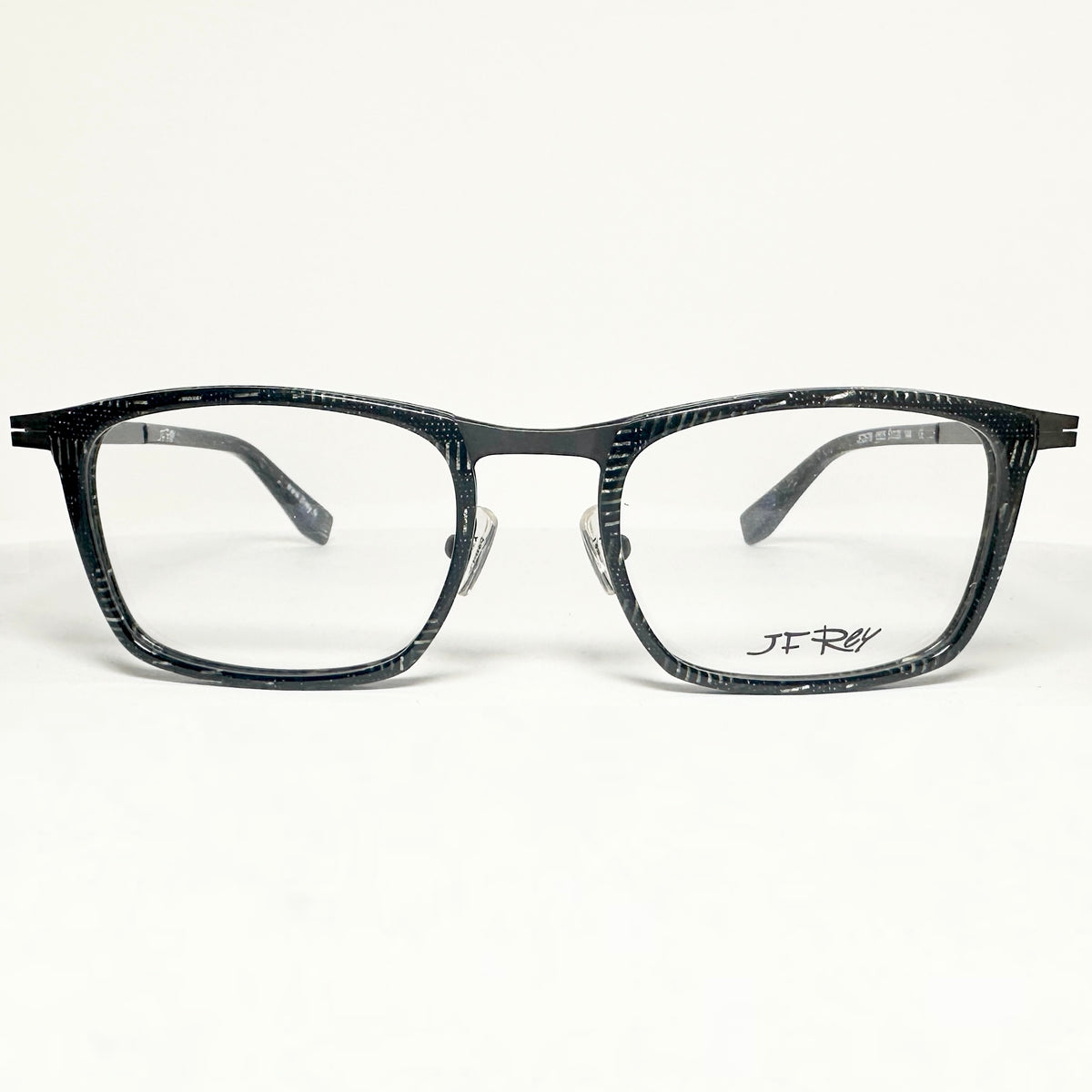 JF Rey JF2678 0525 Eyeglasses Frames in Black Ruthenium Gray - Authentic New