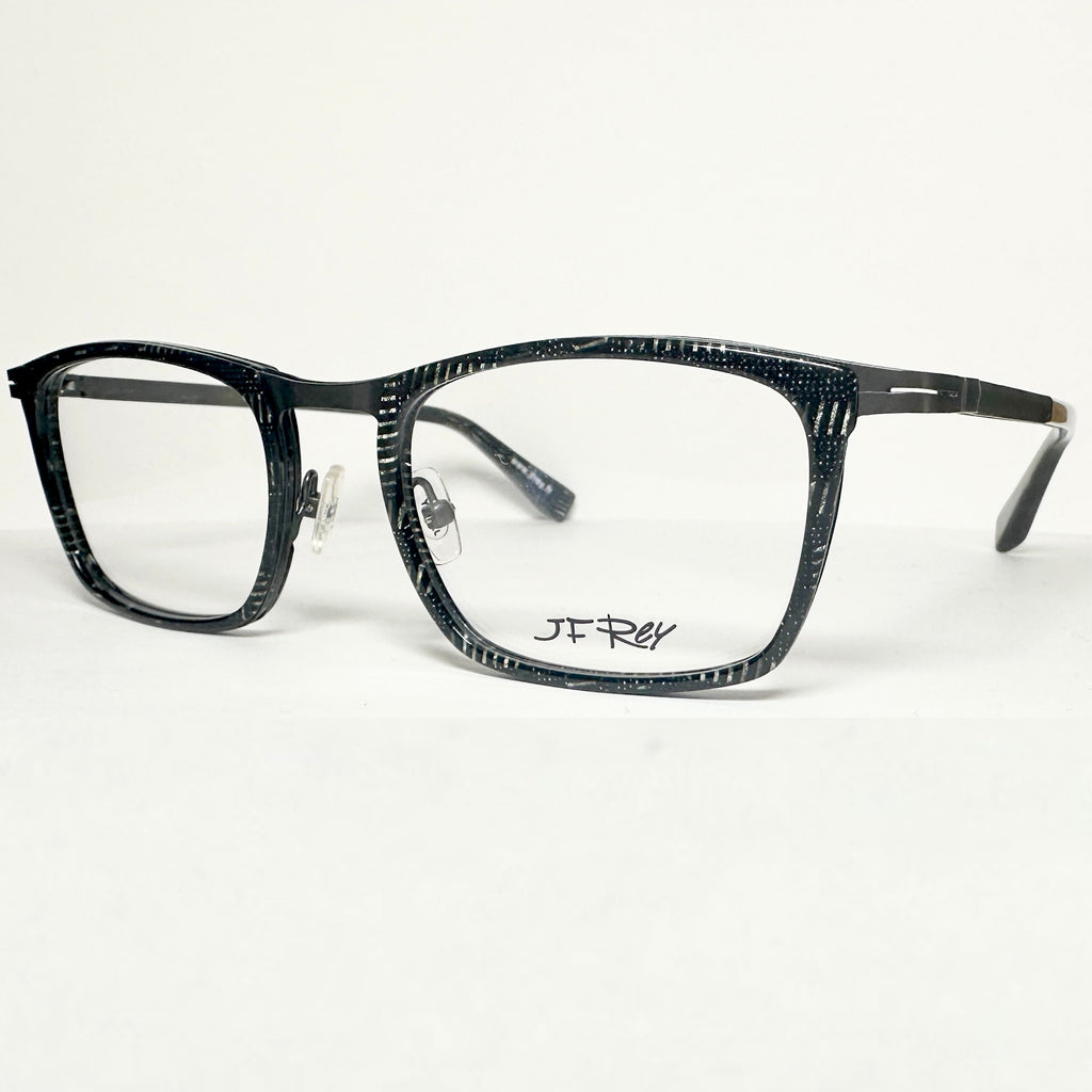 JF Rey JF2678 0525 Eyeglasses Frames in Black Ruthenium Gray - Authentic New
