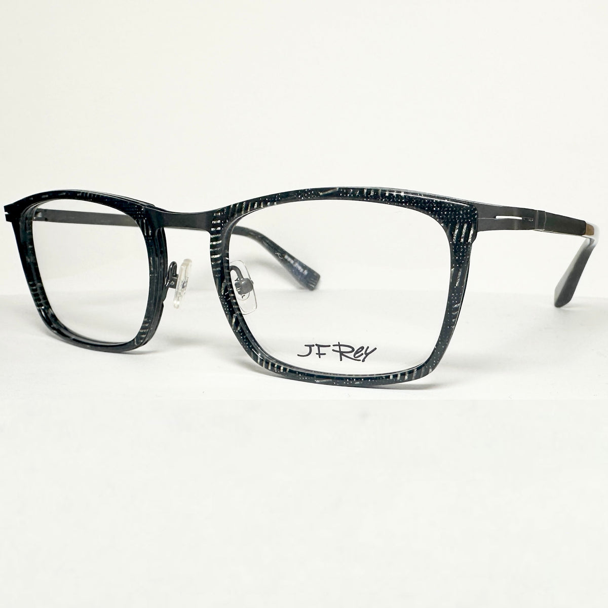 JF Rey JF2678 0525 Eyeglasses Frames in Black Ruthenium Gray - Authentic New