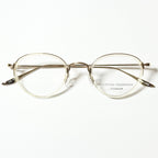 Barton Perreira AINO CHA/GOL Unisex Eyeglasses Frame NEW Authentic