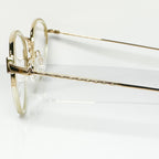 Barton Perreira AINO CHA/GOL Unisex Eyeglasses Frame NEW Authentic