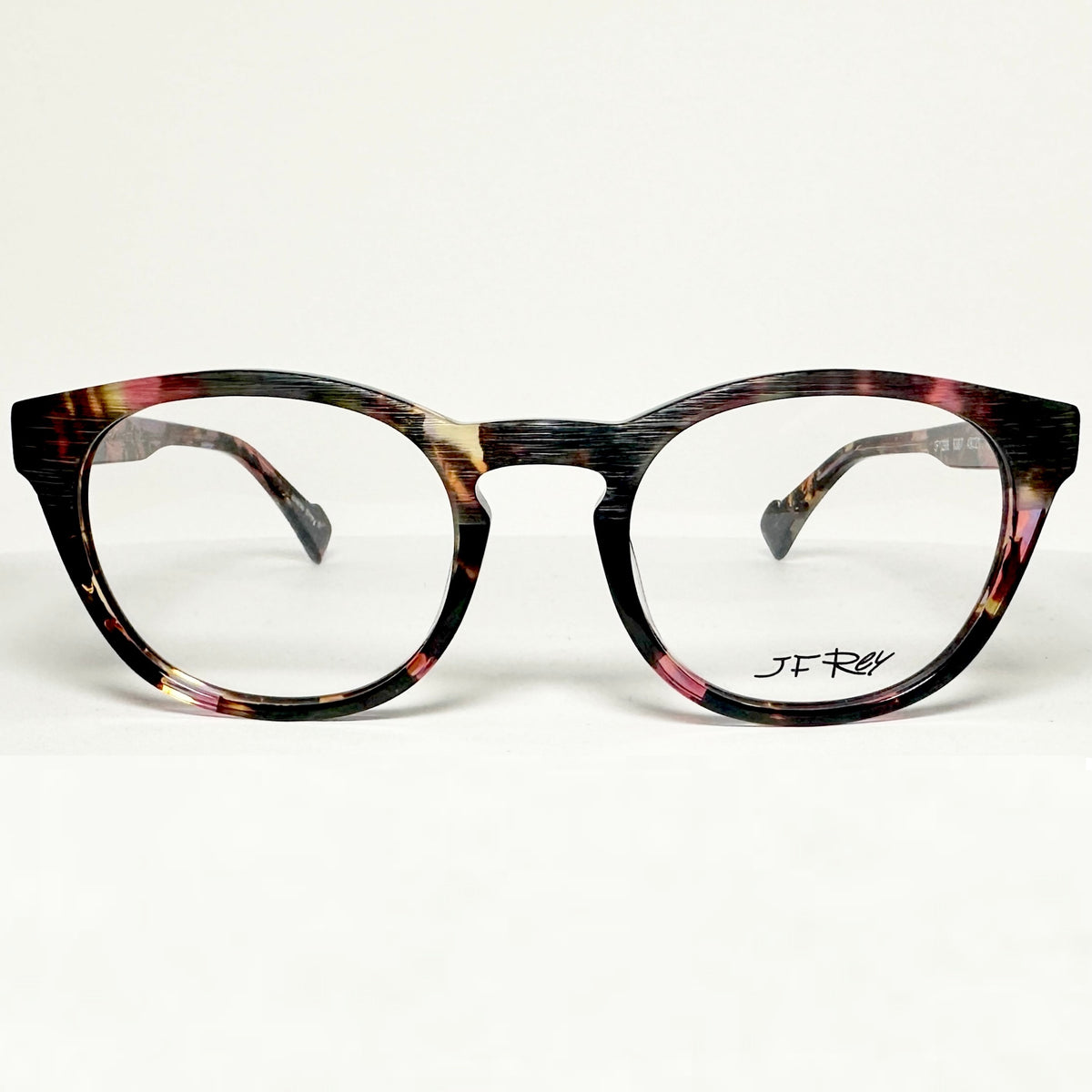 JF Rey JF1298 8387 Eyeglasses Frames in Black/Purple - Authentic New