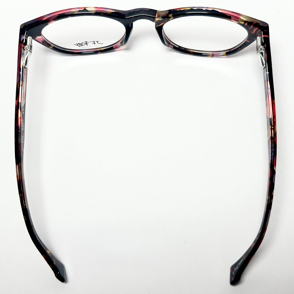 JF Rey JF1298 8387 Eyeglasses Frames in Black/Purple - Authentic New