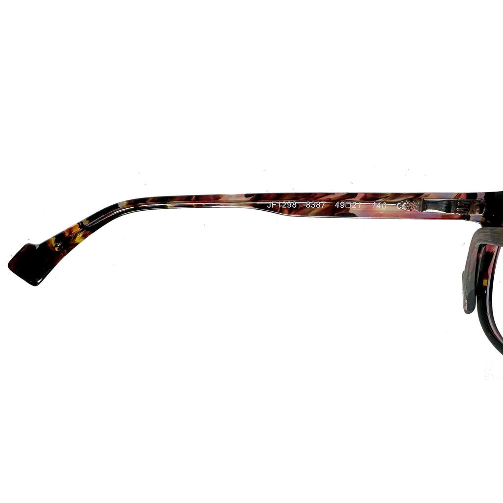 JF Rey JF1298 8387 Eyeglasses Frames in Black/Purple - Authentic New