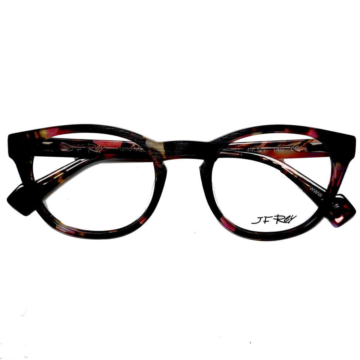 JF Rey JF1298 8387 Eyeglasses Frames in Black/Purple - Authentic New