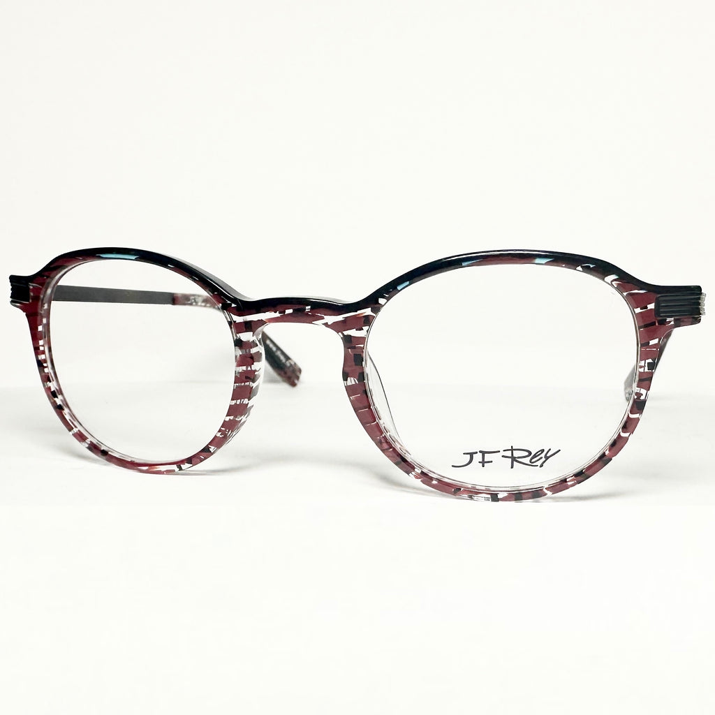 JF Rey JF1367 3500 Women's Eyeglasses Frames in Red/Black - Authentic New
