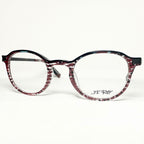 JF Rey JF1367 3500 Women's Eyeglasses Frames in Red/Black - Authentic New