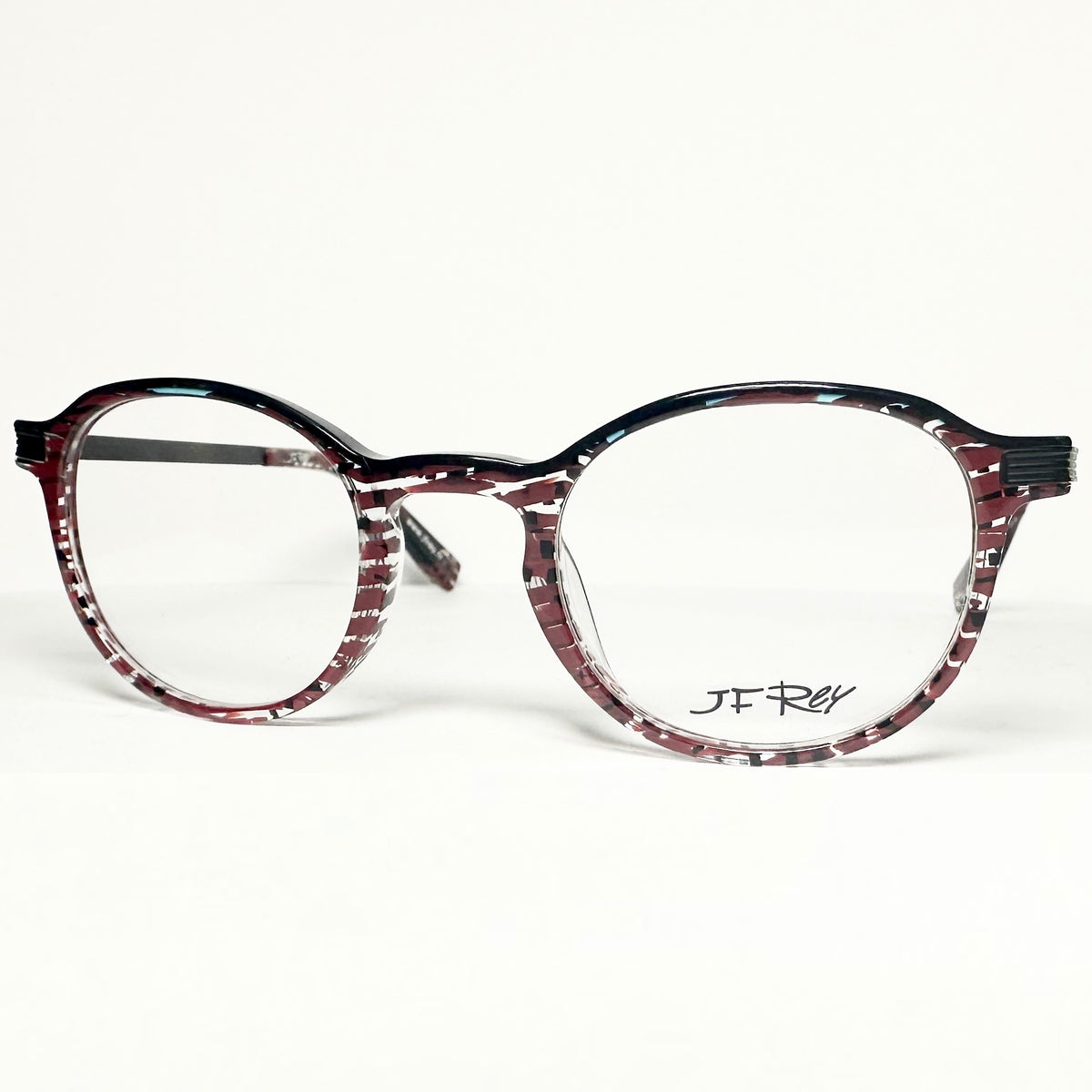JF Rey JF1367 3500 Women's Eyeglasses Frames in Red/Black - Authentic New