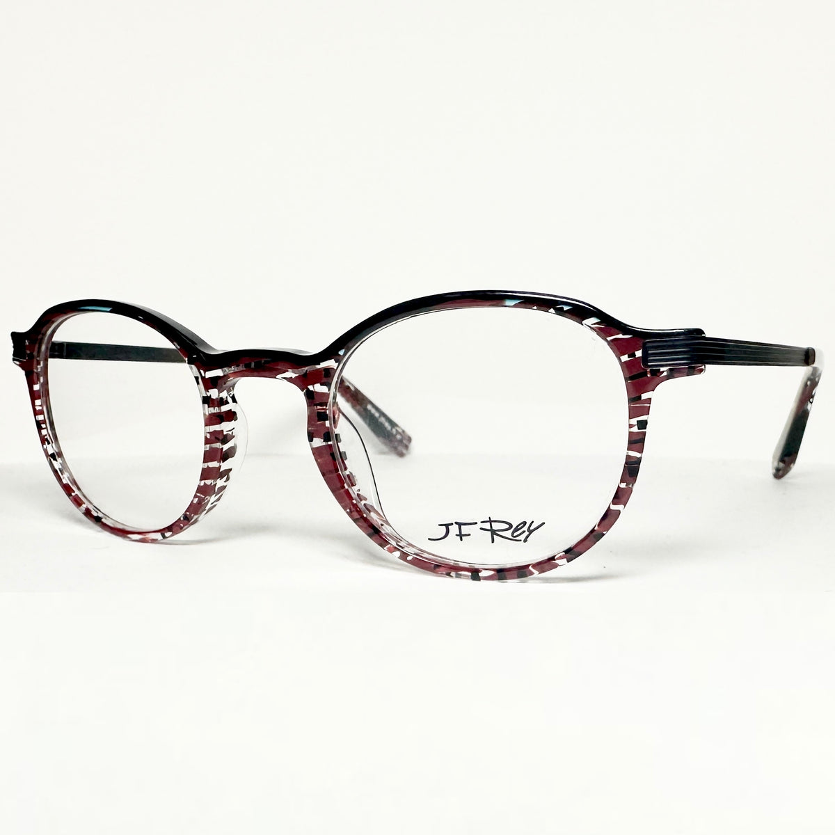 JF Rey JF1367 3500 Women's Eyeglasses Frames in Red/Black - Authentic New