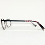 JF Rey JF1367 3500 Women's Eyeglasses Frames in Red/Black - Authentic New