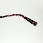 JF Rey JF1367 3500 Women's Eyeglasses Frames in Red/Black - Authentic New