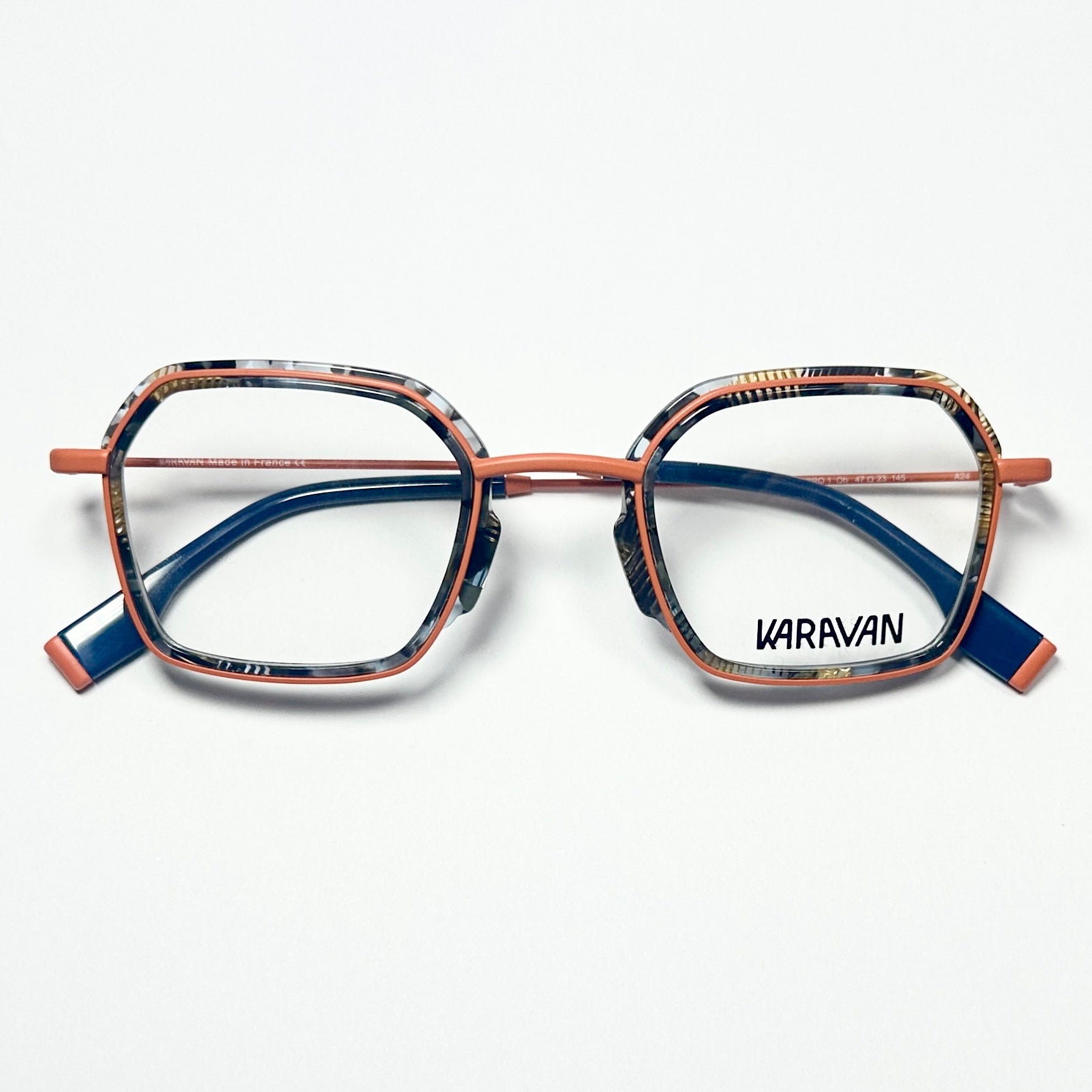 KARAVAN GABBRO 01 OB Eyeglasses Frame in Multicolor - Authentic New