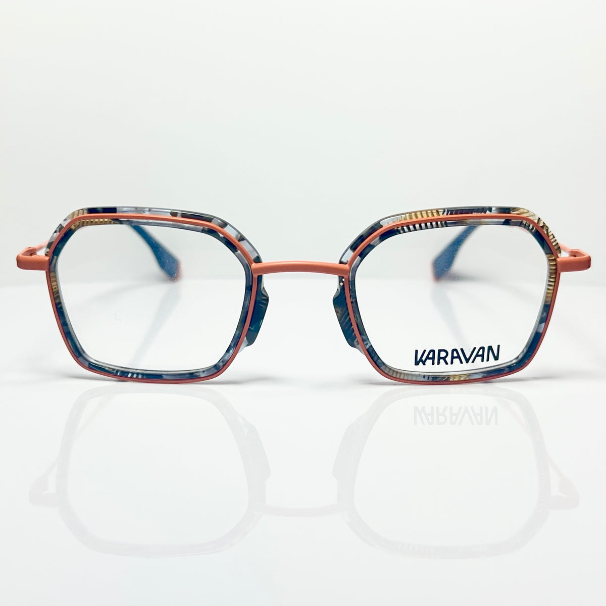 KARAVAN GABBRO 01 OB Eyeglasses Frame in Multicolor - Authentic New