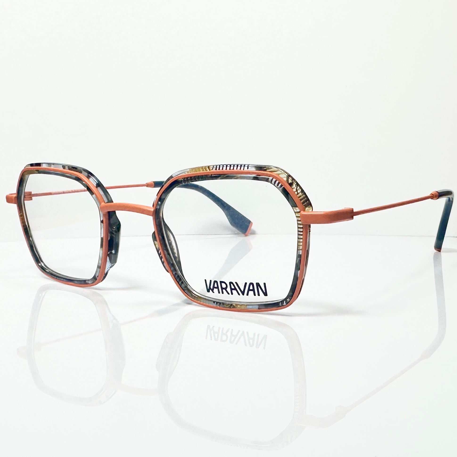 KARAVAN GABBRO 01 OB Eyeglasses Frame in Multicolor - Authentic New