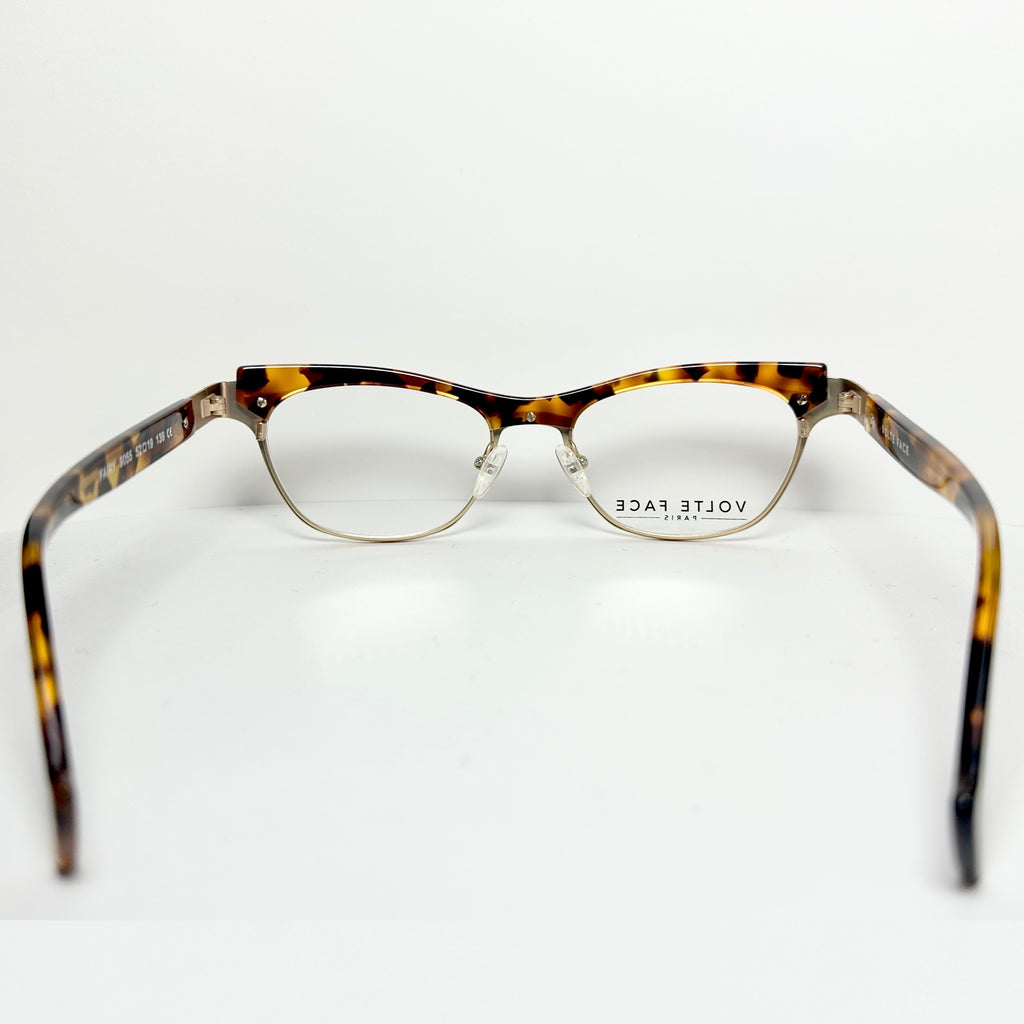 VOLTE FACE FAIRY 9055 Women's Eyeglasses Frames in Tortoise - Authentic New