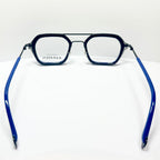 KARAVAN ONYX05 BN Men's Eyeglasses Frame in Blue/Black - Authentic New