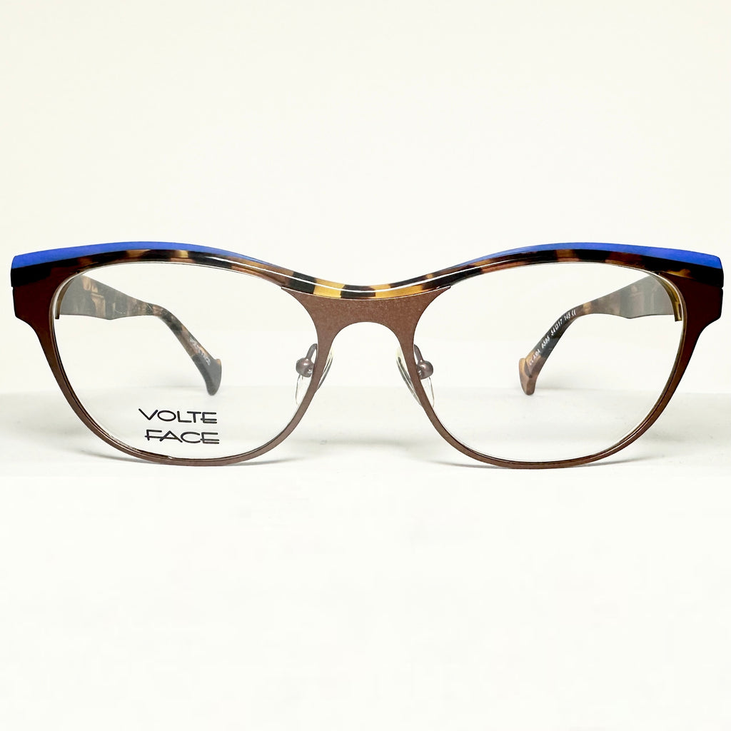 VOLTE FACE CLARA 6595 Women's Eyeglasses Frames in Multicolor - Authentic New