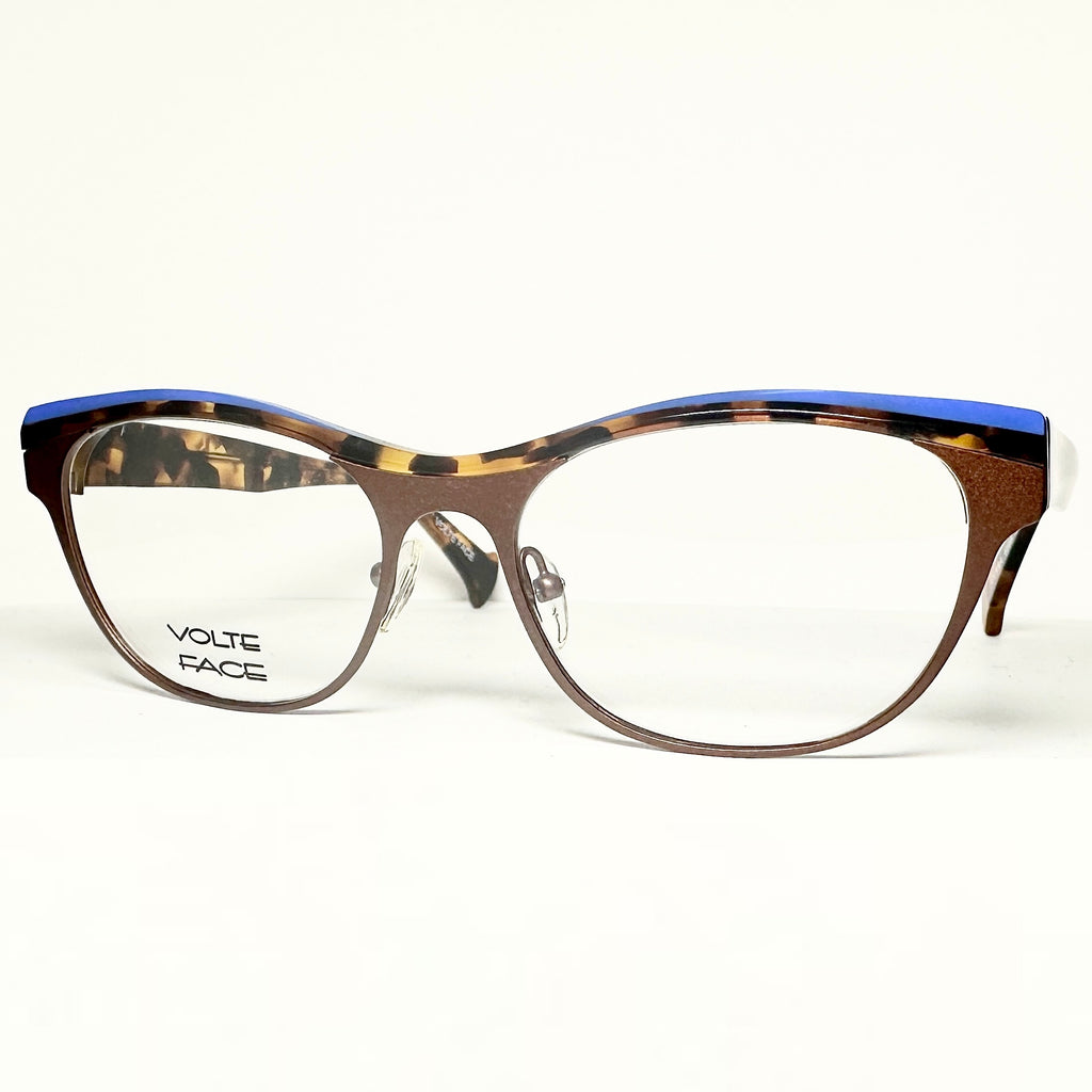 VOLTE FACE CLARA 6595 Women's Eyeglasses Frames in Multicolor - Authentic New